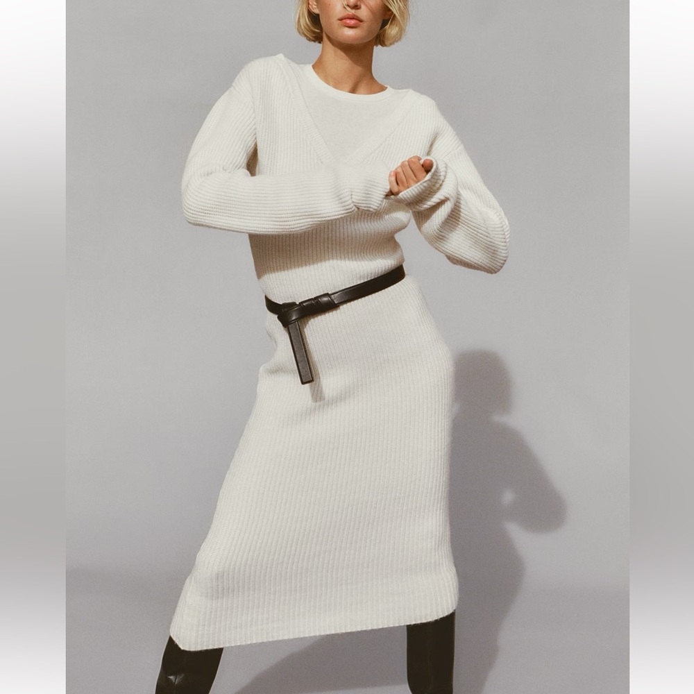 H&M rib-knit dress